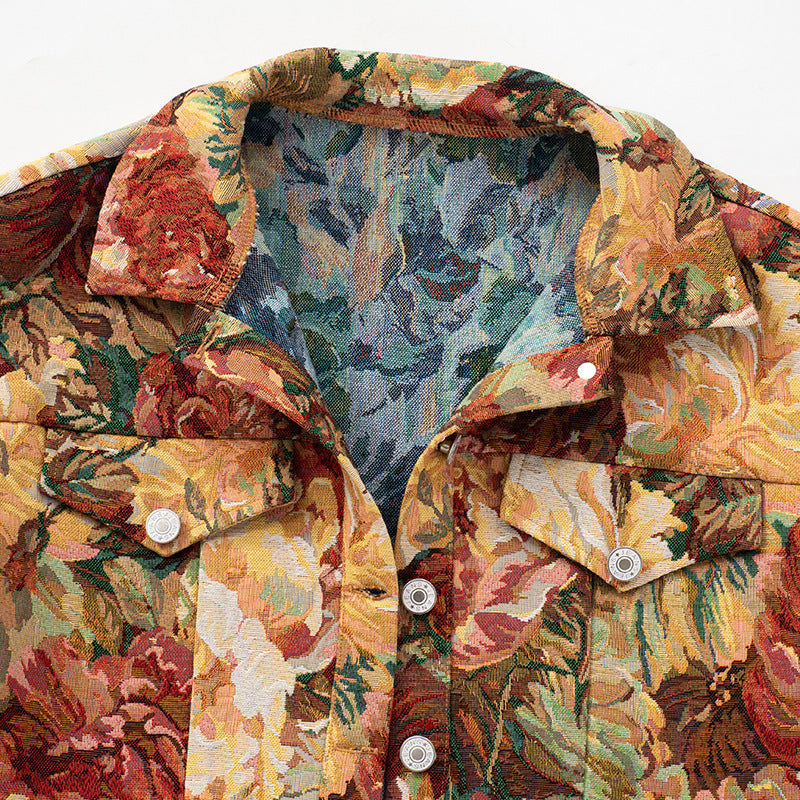 The Retro Floral Jacket