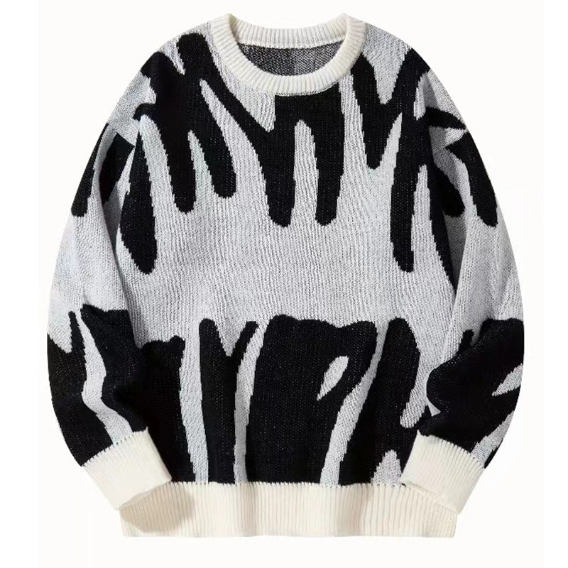 Retro lazy loose sweater